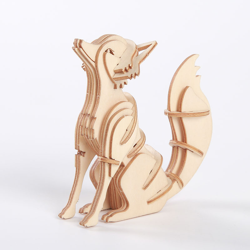 3D Fox Puzzle