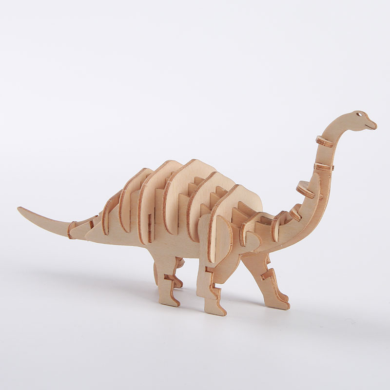 3d Wooden Dinosaur