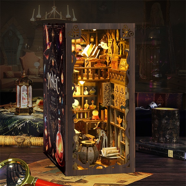 Magic Night DIY Book Nook
