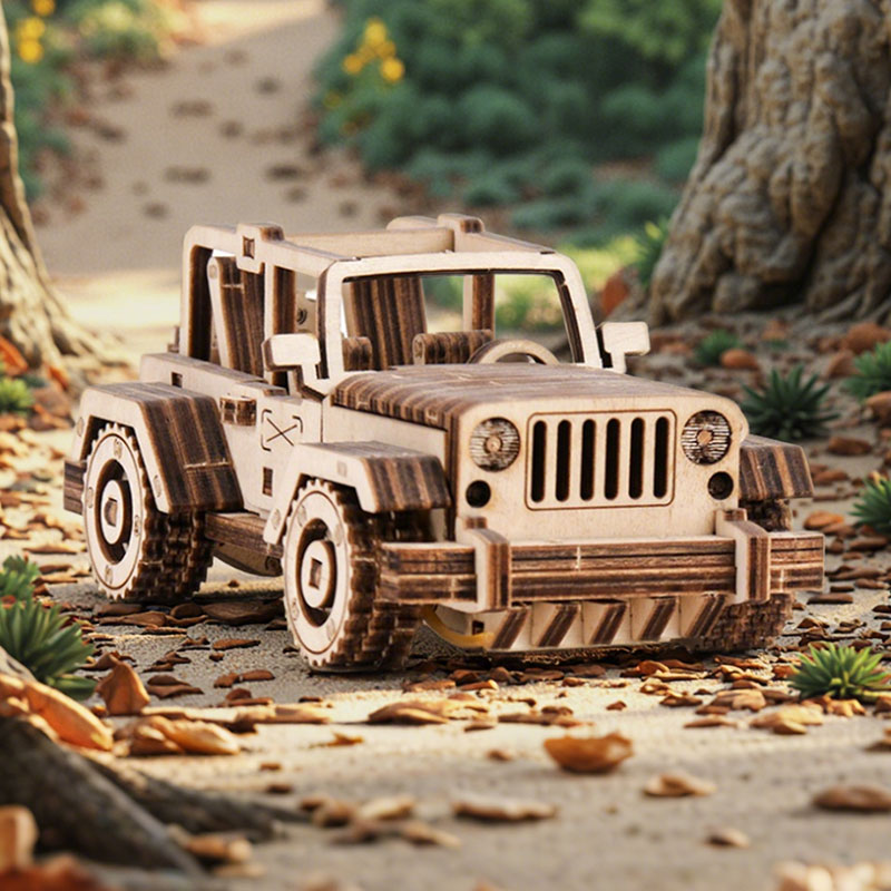 3D Wooden Puzzle